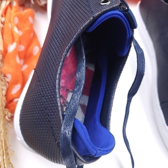 English Laundry Navy Leather Men's Loafer Sneakers Sz 9.5 - Picture 5 of 15